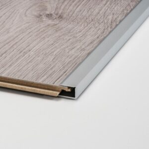 Profilo bordo in alluminio per pavimenti laminati