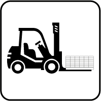 Icona del carico di spedizione Puntofloor