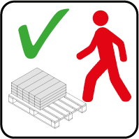 Icona di spedizione consegnata Puntofloor