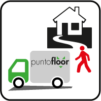 Icona dei servizi alla spedizione Puntofloor