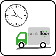 Icona delle tempistiche di spedizione Puntofloor