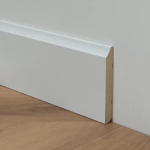 Battiscopa bianco cimabue massello ral 9016