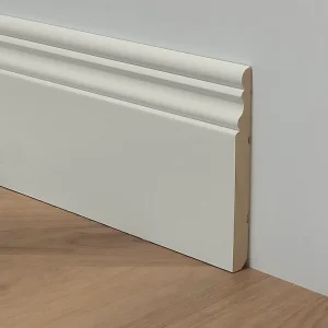 Battiscopa bianco giotto massello ral 9010