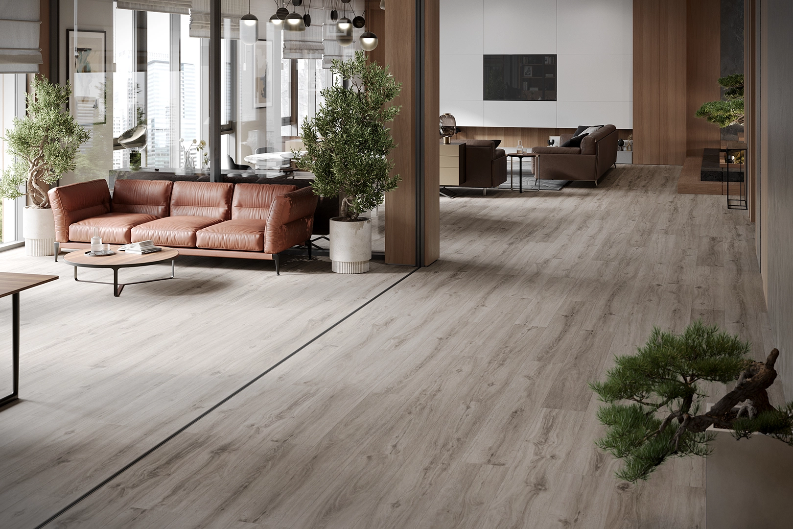 pavimento spc the floor rovere aspen P1002 AC5/33 6 mm-ambiente2-falquon-puntofloor